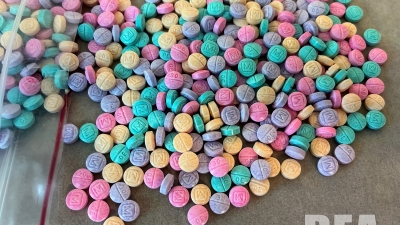 Rainbow fentanyl pills 