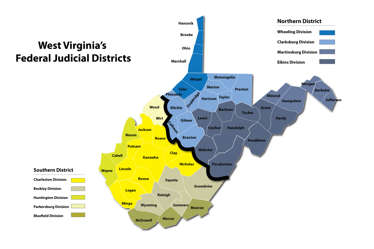 WV District Map
