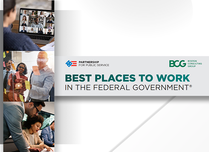 Best Places to Work in the Federal Government Logo