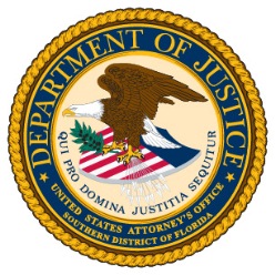United States Attorney's Office for the Southern District of Florida Seal