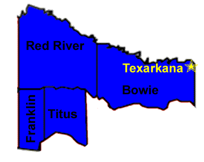 Texarkana District Map