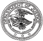 U.S. Department of Justice Seal 