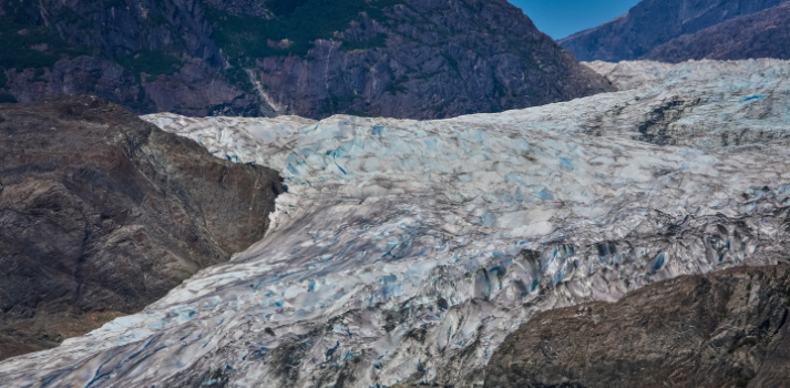Hero Mendenhall Glacier by Richard Udell