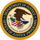 Seal of the Office of Justice Programs, which is a variation of the DOJ seal.