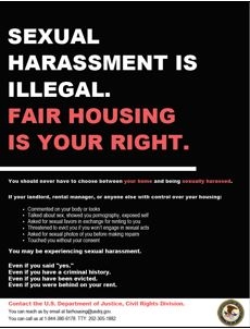 Flyer 2 - Sexual Harassment is Illegal