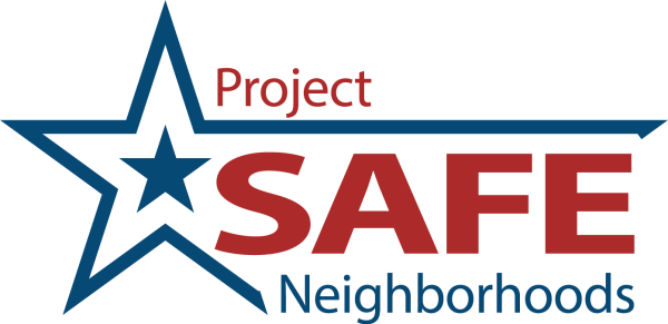 Project Safe Neighborhood logo with a blue star