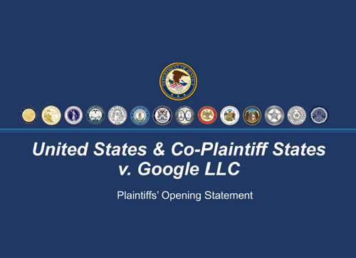 U.S. and Plaintiff States v. Google LLC - Plaintiff's Opening Statement 