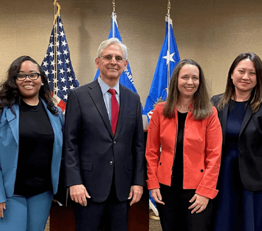 Office on Violence Against Women Leadership with Attorney General Merrick Garland