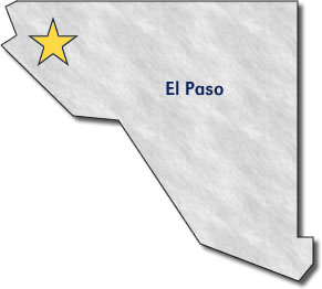 El Paso Divsion Map